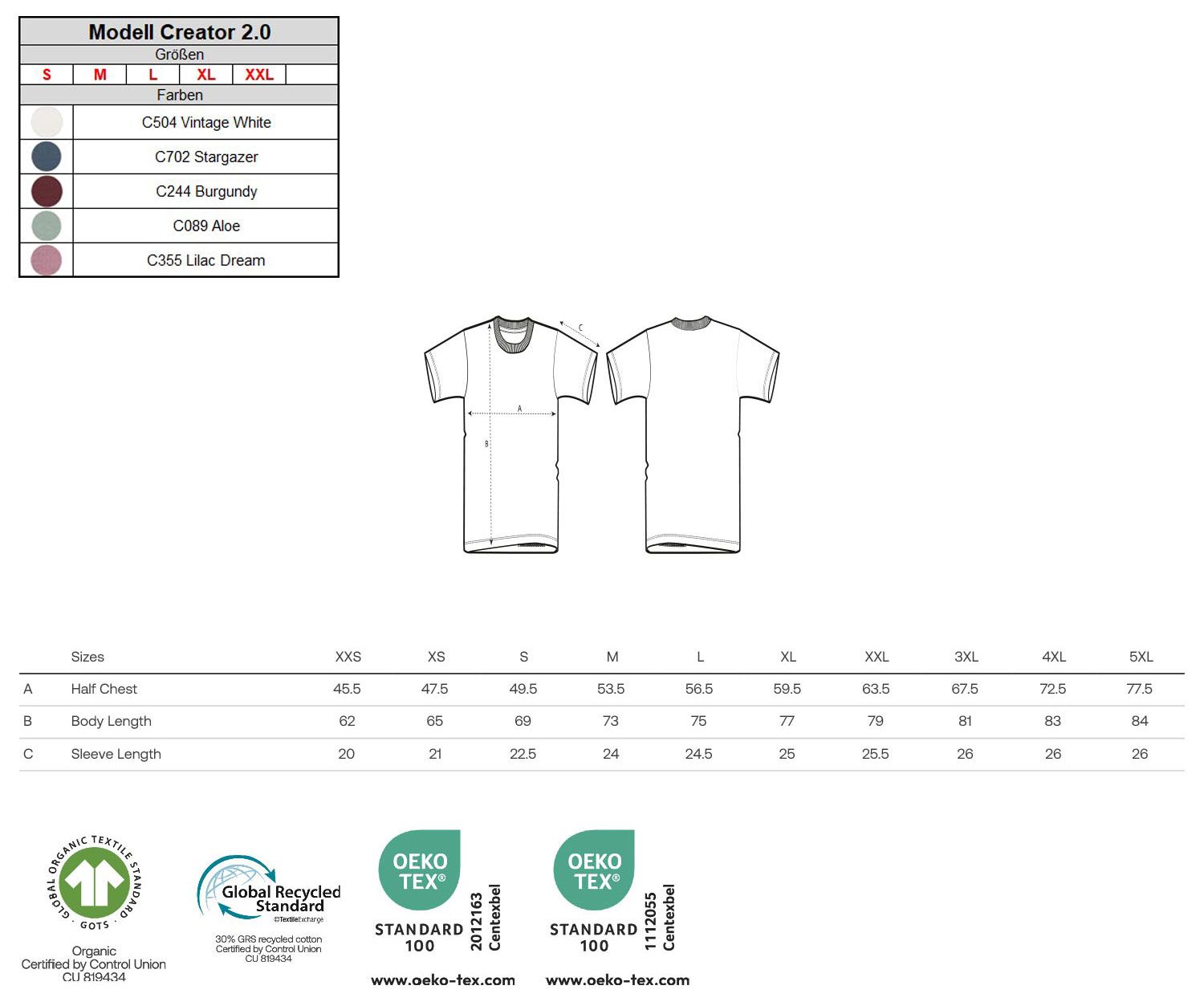 T-Shirt Creator Informationen