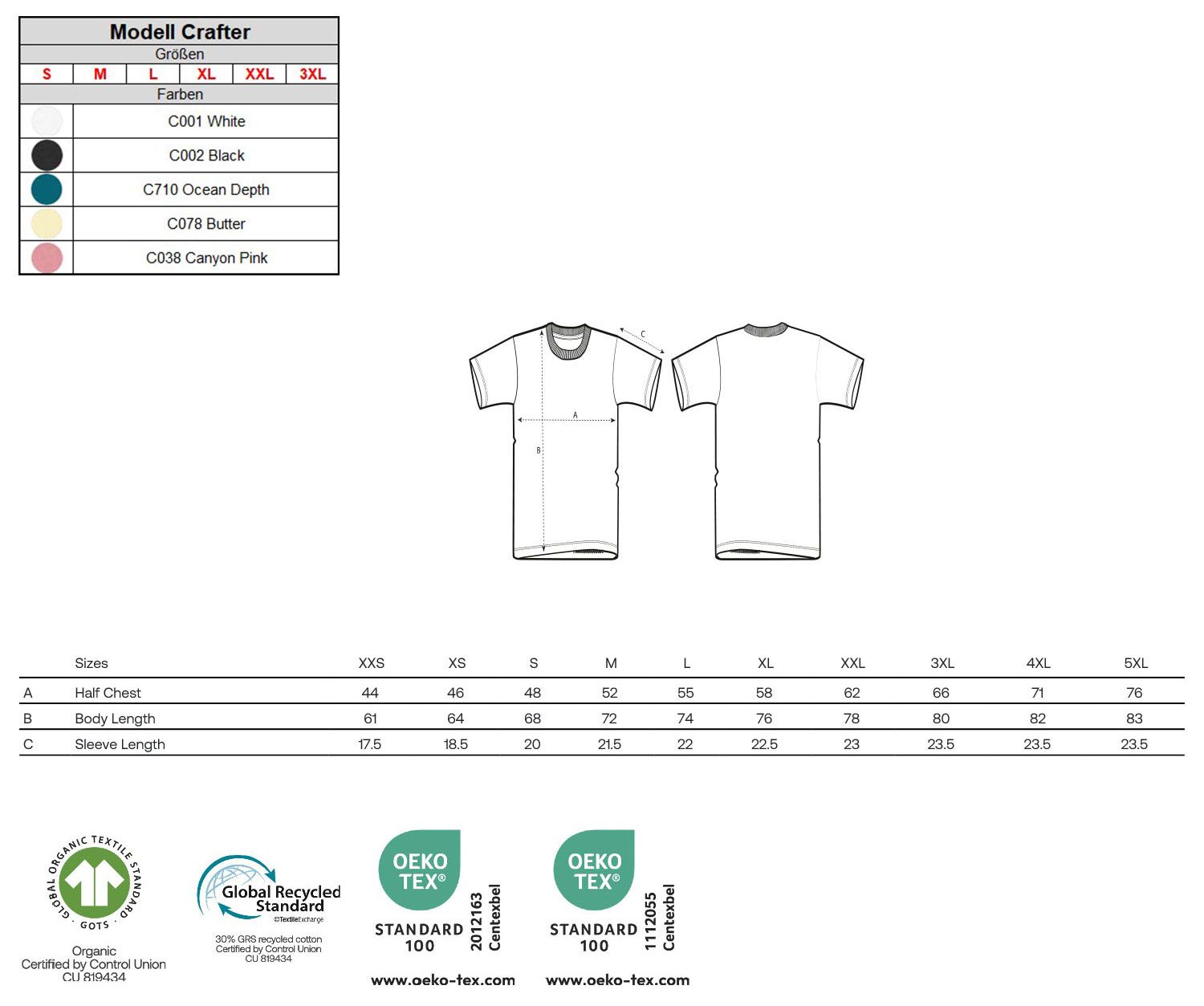 T-Shirt Crafter Informationen