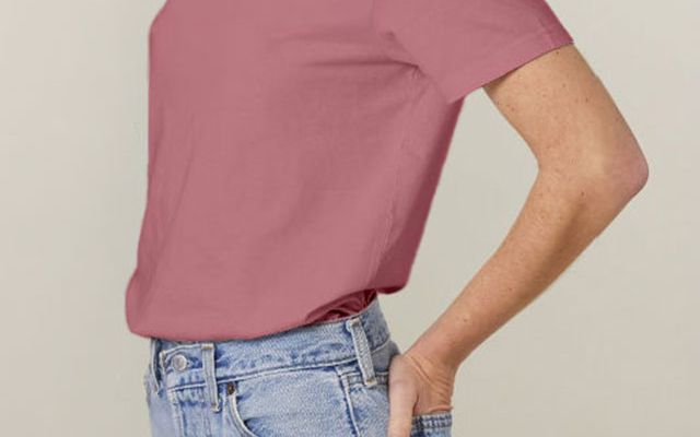 youngCaritas T-Shirt Model Crafter in Canyon Pink