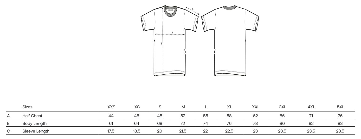 T Shirt Crafter Groessen